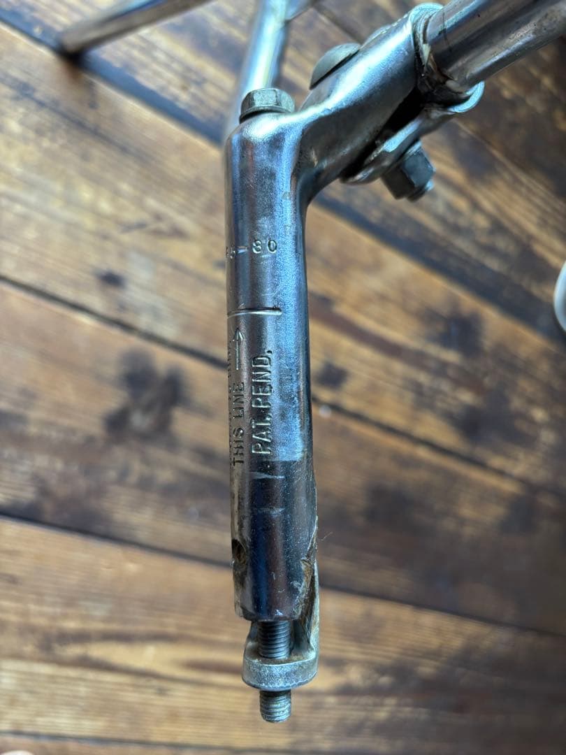 1980刻印 WALD ハンドルステムセット old bmx 21.1