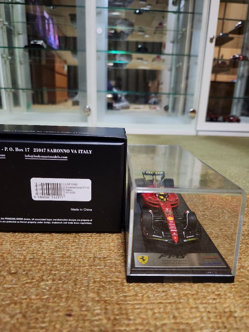 1/43 Looksmart Ferrari F1-75 イタリア 2022