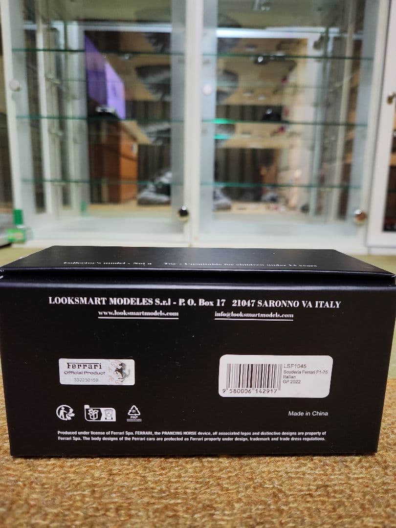 1/43 Looksmart Ferrari F1-75 イタリア 2022
