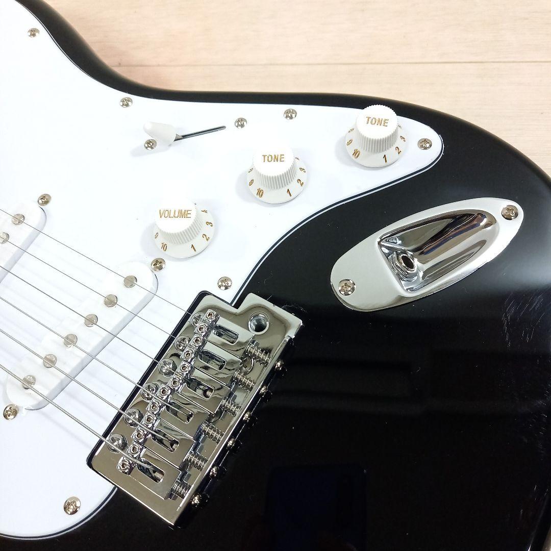 未使用品◎PhotoGenic ストラトキャスター ST-180 ブラック