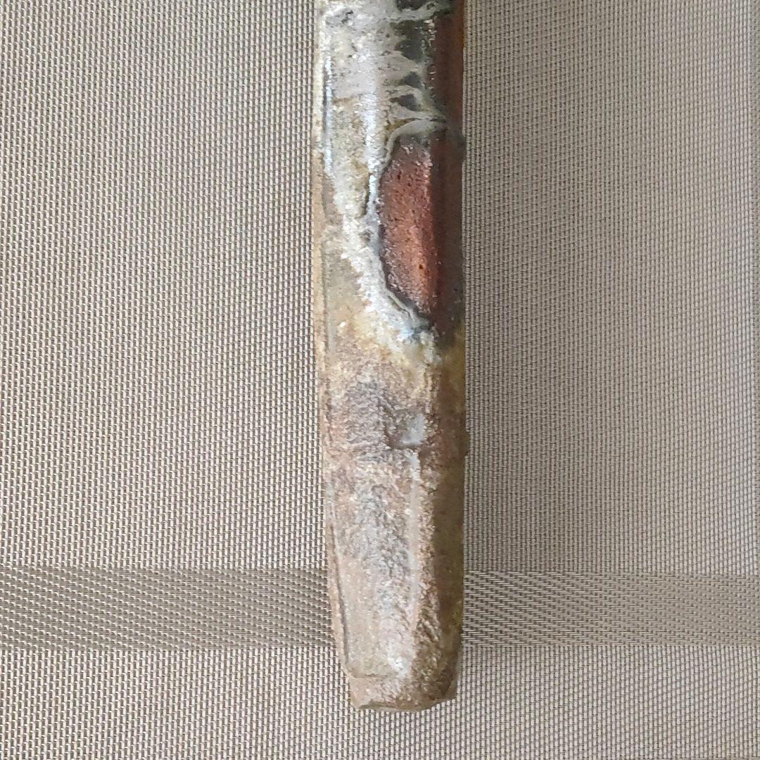 越前　掛花入　西浦武 N1