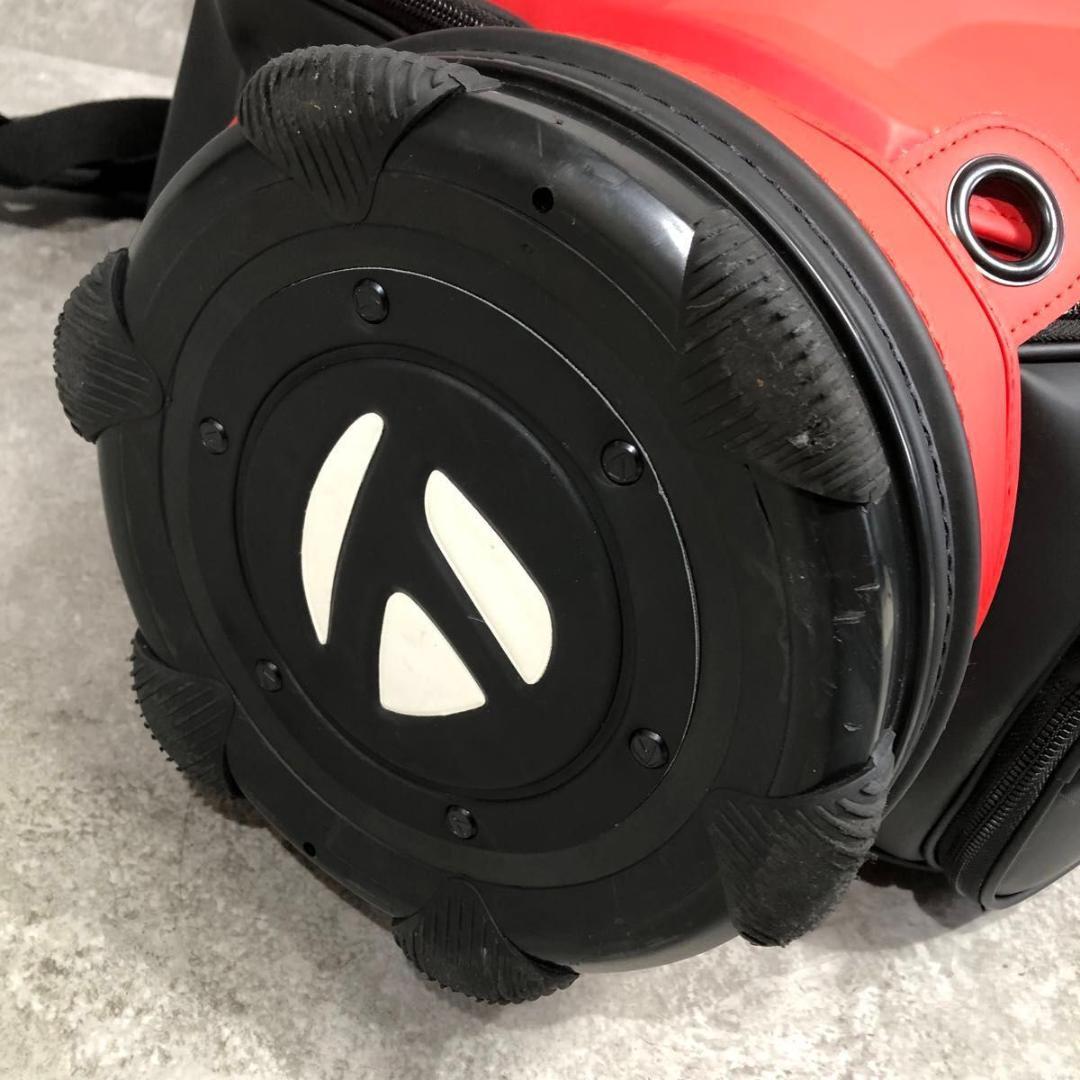美品 TaylorMade テイラーメイド ステルス キャディバッグ レッド