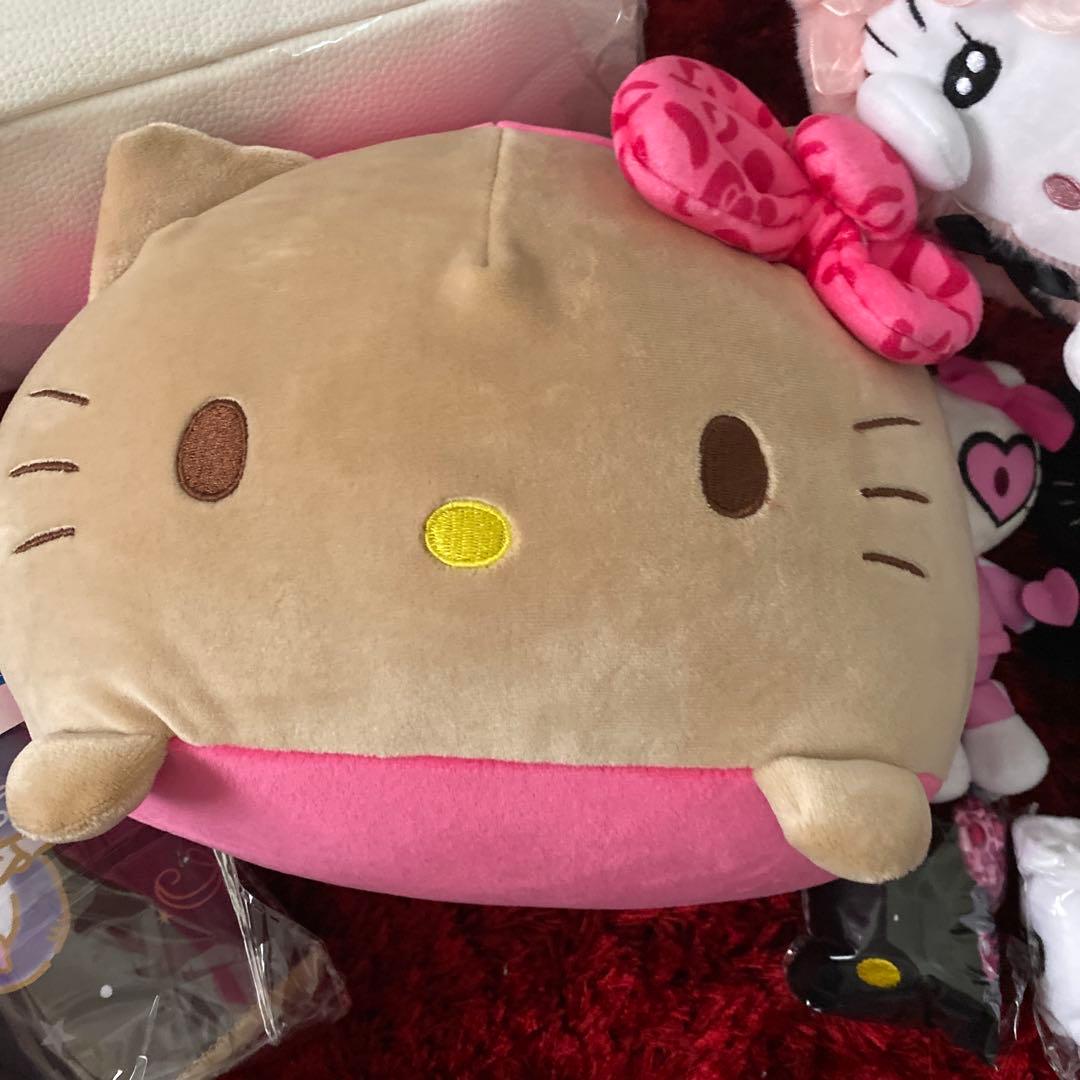 サンリオ　キティ　ギャル　ヒョウ柄　キーケース　ぬいぐるみ　バッグ　保冷バッグ