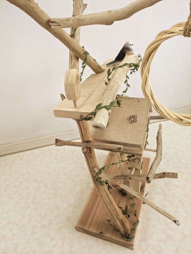 バードアスレチック63 流木 バードジム　バードトイ