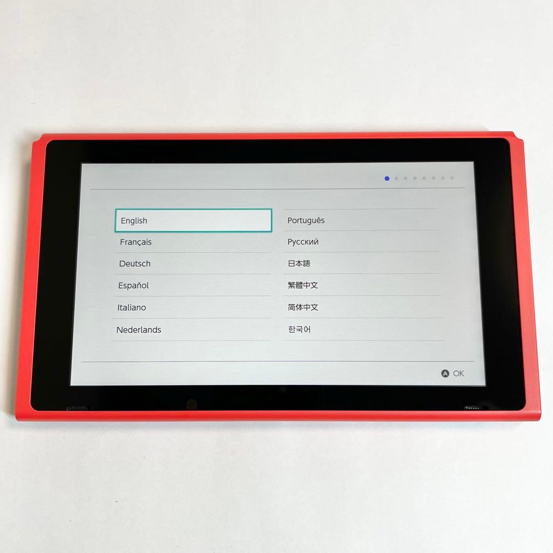 Nintendo Switch 本体のみ バッテリー強化版 2020年製 マリオ