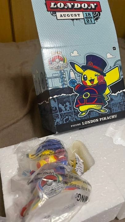 ピカチュウ フィギュア ロンドン WCS2022