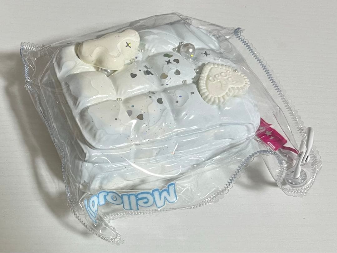 終売品 mellojoy メロジョイ ふとん みずいろ くももよう