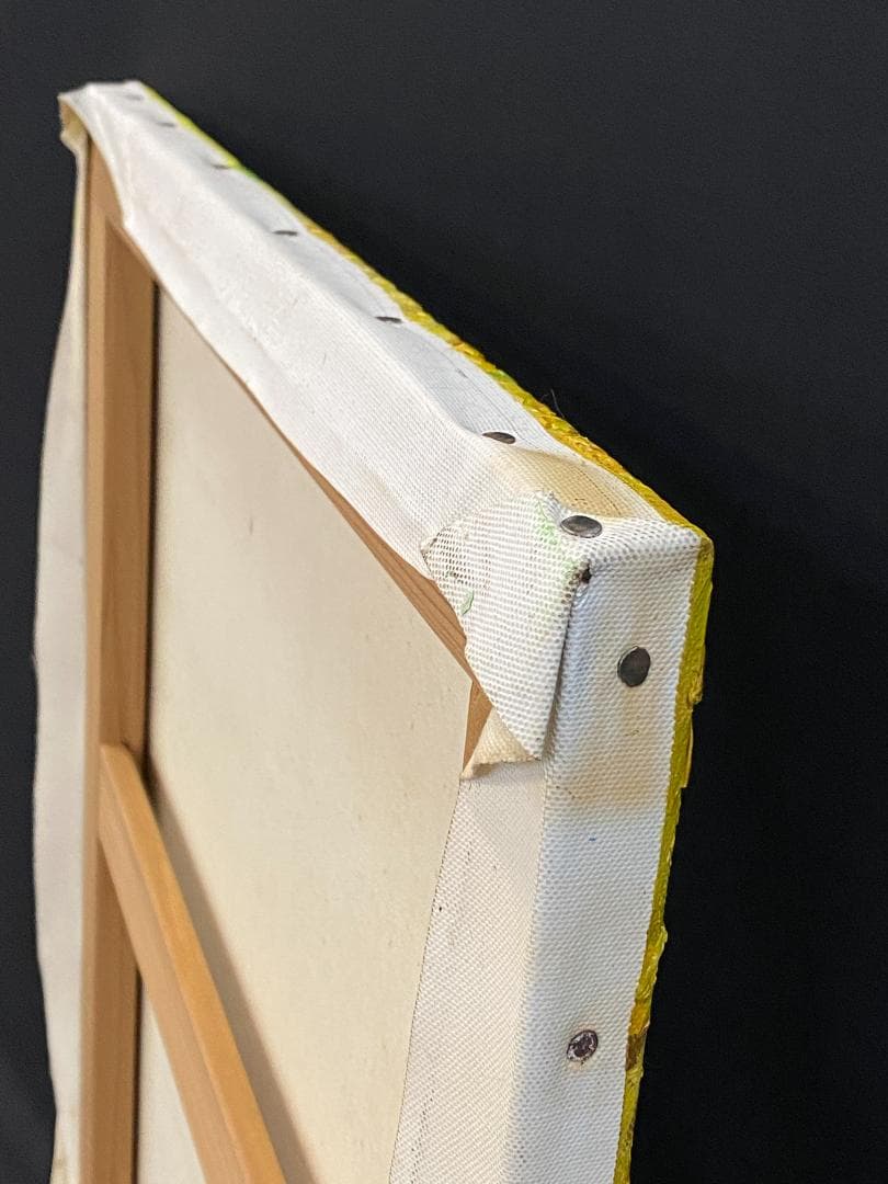 フィンセント・ファン・ゴッホ『刈り入れをする人のいる麦畑』複製画　手描き　摸写⑬