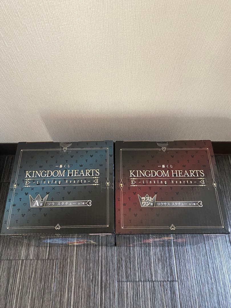 新品2個セット　キングダムハーツ 一番くじ　A賞&ラストワン賞　ソラ　ロクサス