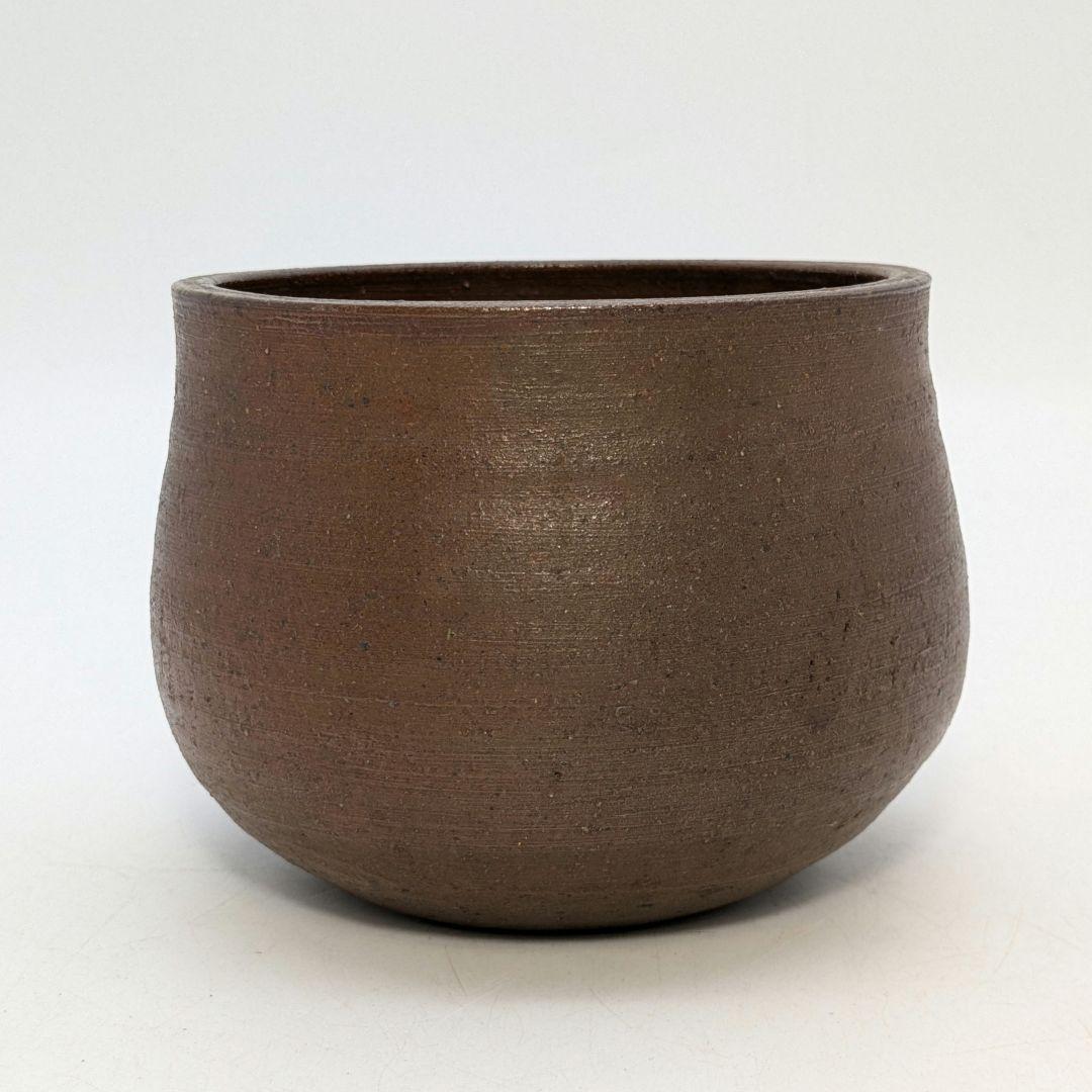 初代藤田龍峰 備前焼 建水 合箱 抹茶道具 茶器 食器 容器 茶こぼし 在銘