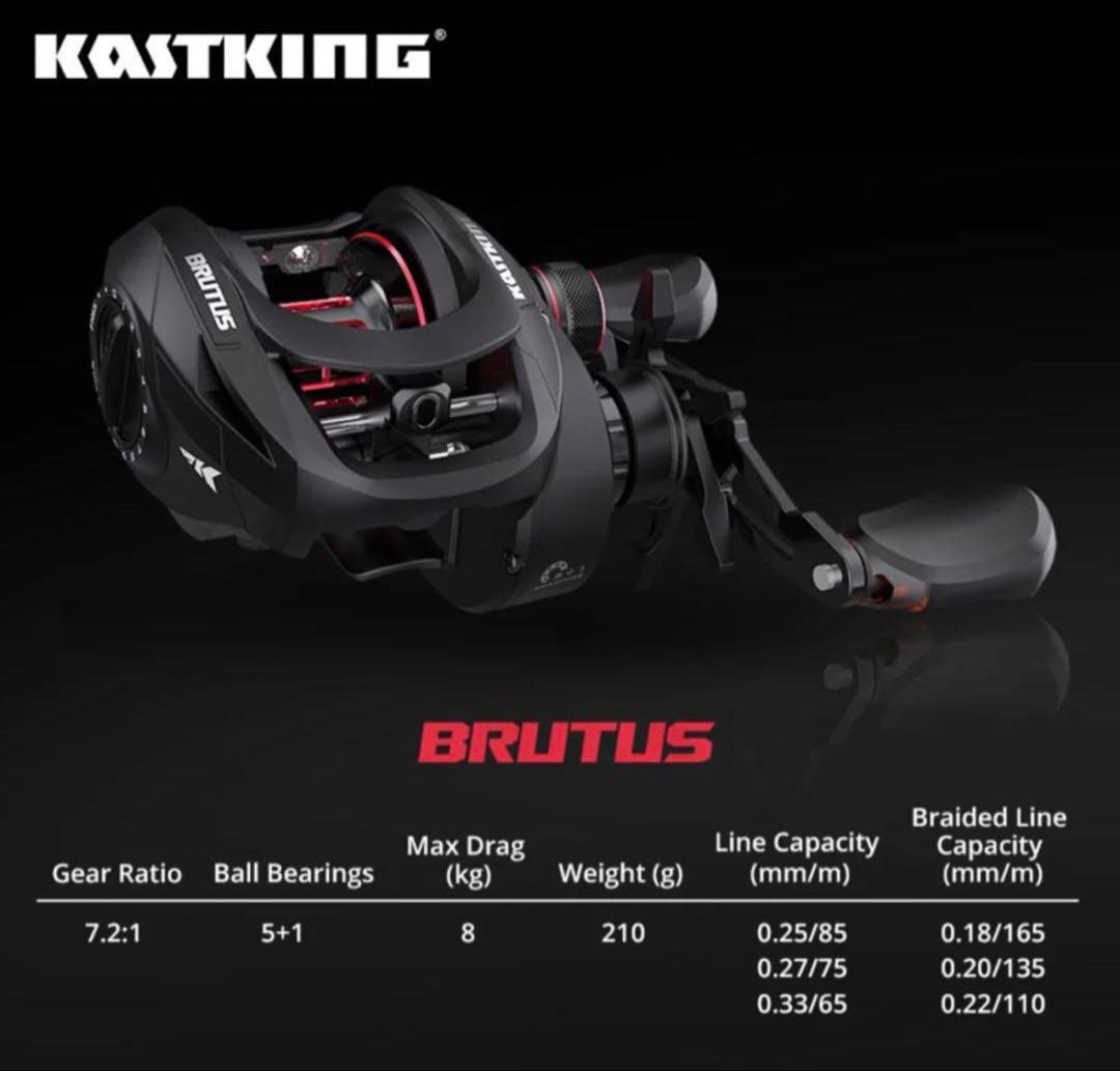 PE0.8号付5ピース2.1mベイトロッド&ベイトリール　シーバス　パックロッド