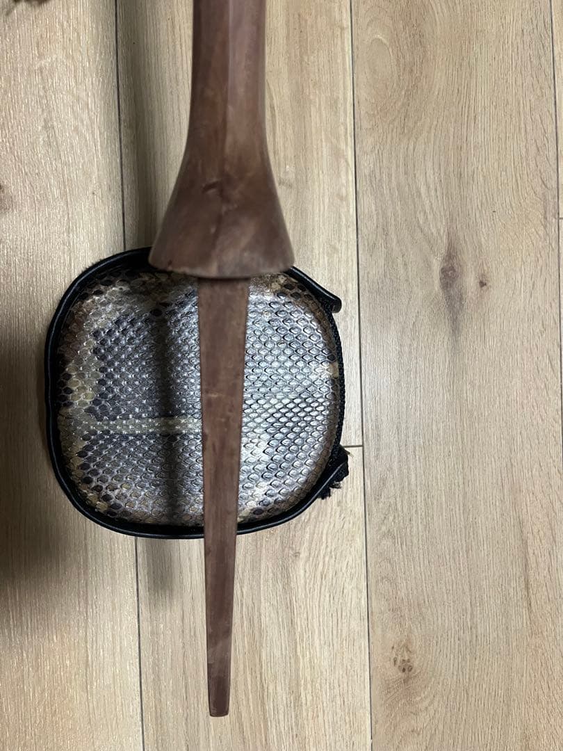 沖縄三線　知念大工　山原ユシの実　488グラム