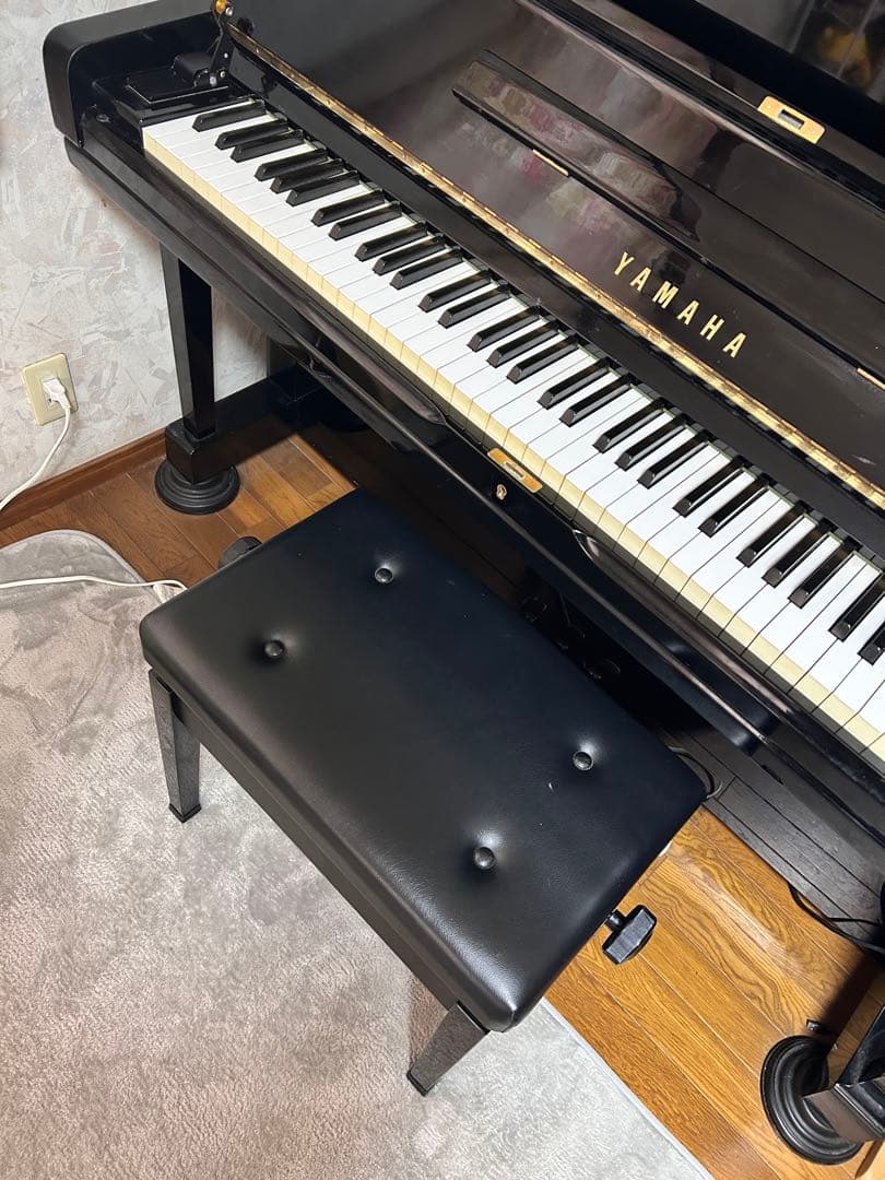 YAMAHA アップライトピアノ U3H 椅子付き