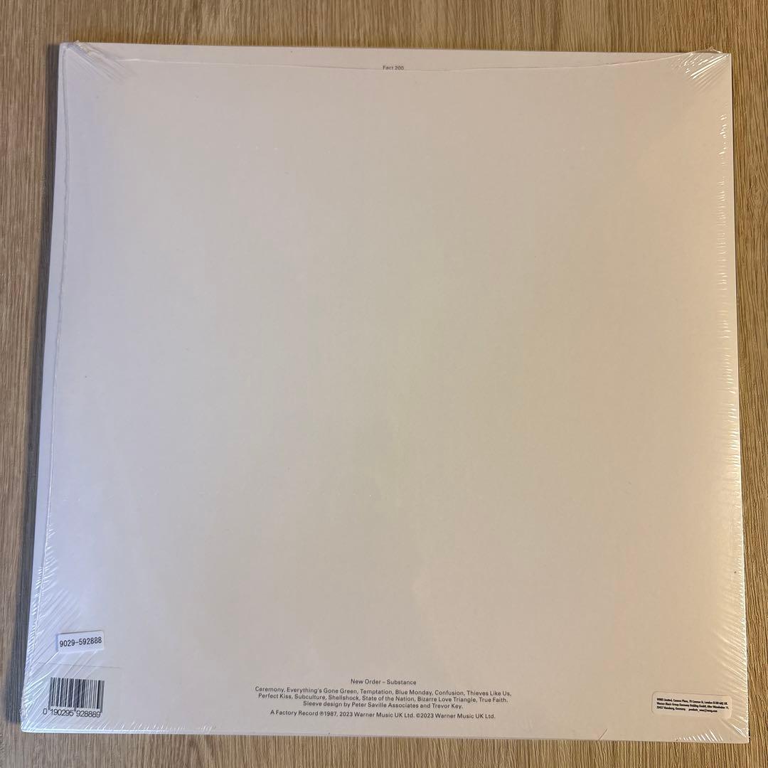 洋楽 New Order / SUBSTANCE 1987