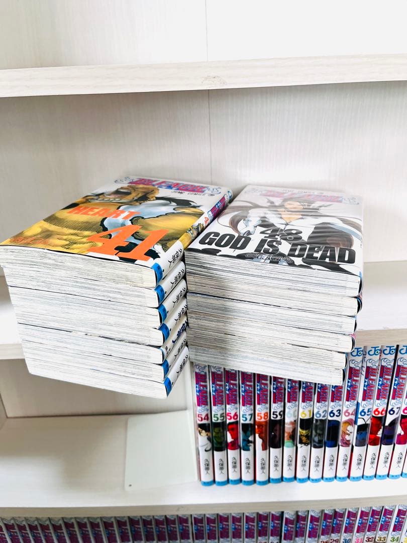 BLEACH 全巻セット 1〜74巻　1〜53巻 初版　後半巻ほぼ新品