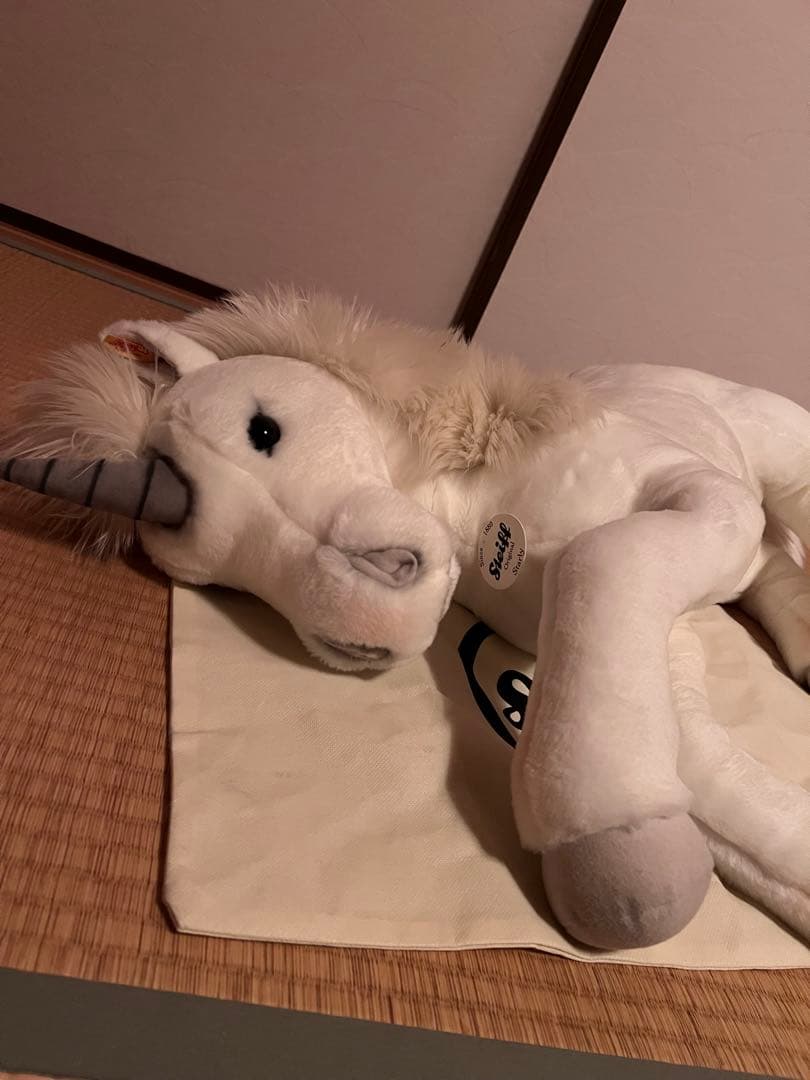 【未使用】　シュタイフ　ユニコーン　スターリー　ぬいぐるみ　特大