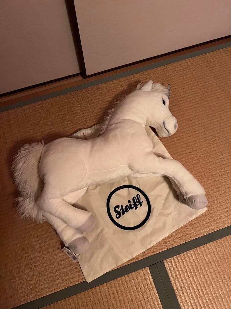 【未使用】　シュタイフ　ユニコーン　スターリー　ぬいぐるみ　特大