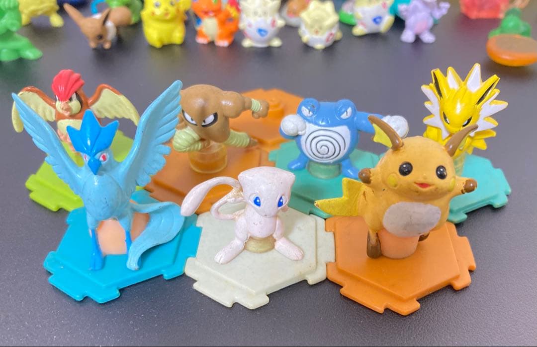 ポケモン　フルカラースタジアム　指人形　メタルフィギュア　フィギュアなど