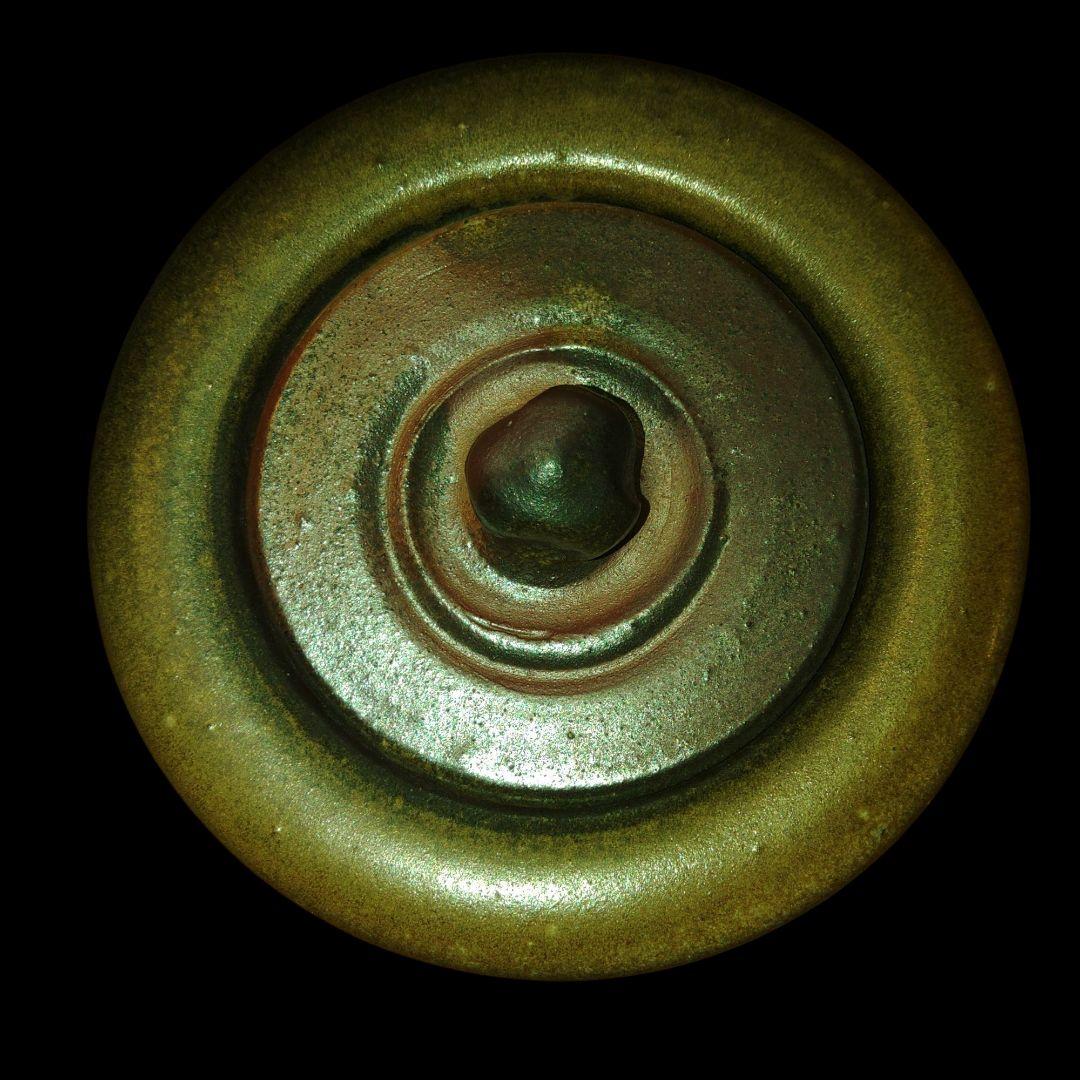 人間国宝　山本陶秀　備前焼水差　詫寂　茶器