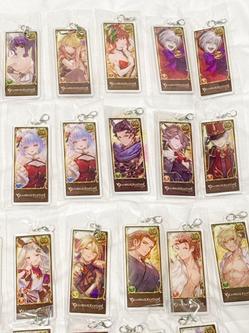 グラブル 編成アクリルチャーム まとめ売り グランブルーファンタジー
