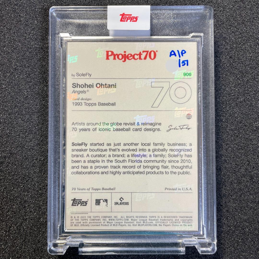 2021 Topps Project70 大谷翔平 70枚限定 アートカード