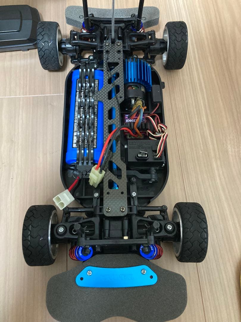 タミヤ　1/10 ラジコン　TT-01　ドリフト　改造多数　ベンツ