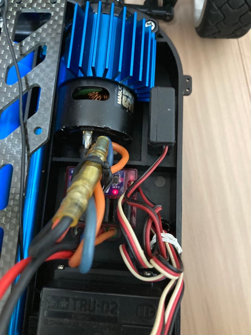 タミヤ　1/10 ラジコン　TT-01　ドリフト　改造多数　ベンツ