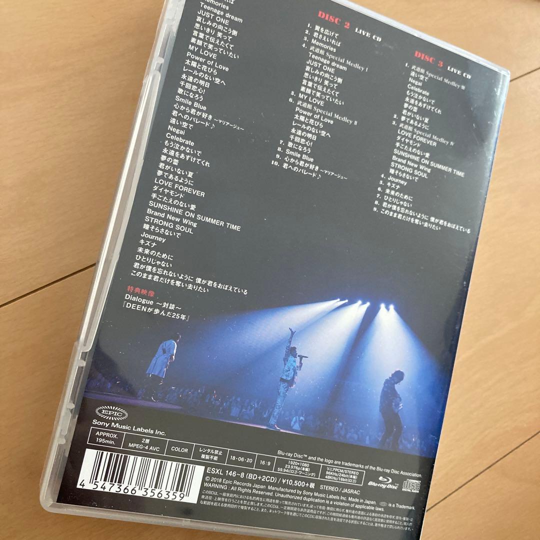 【即購入ok!!】DEEN 25周年ライブ 武道館 Blu-ray 完全限定盤