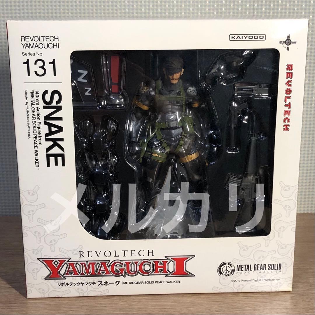 未開封品★リボルテック　スネーク　MGSPW可動フィギュア　小島秀夫