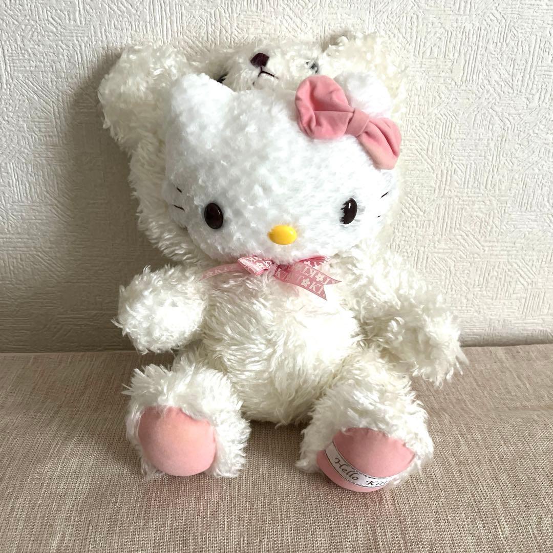 レア‼️キティ クマの着ぐるみ タグ付 手足動きます ホワイトベア ふわモコ