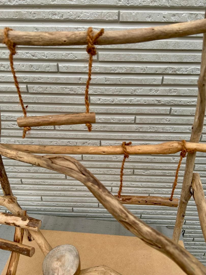 バードアスレチックジム　卓上止まり木【143】