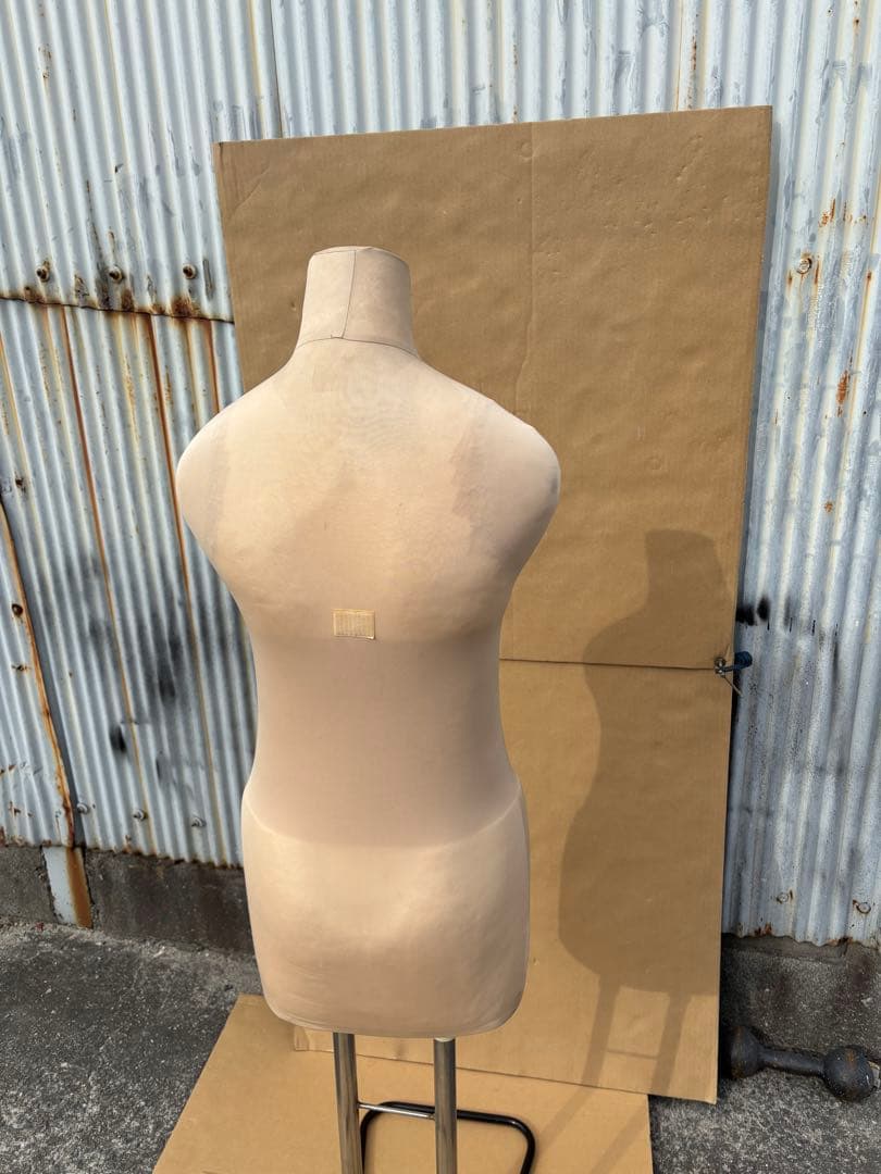 アンティークな和装トルソー　べージュ着付けマネキン 和装ボディ女性用 着物着付け