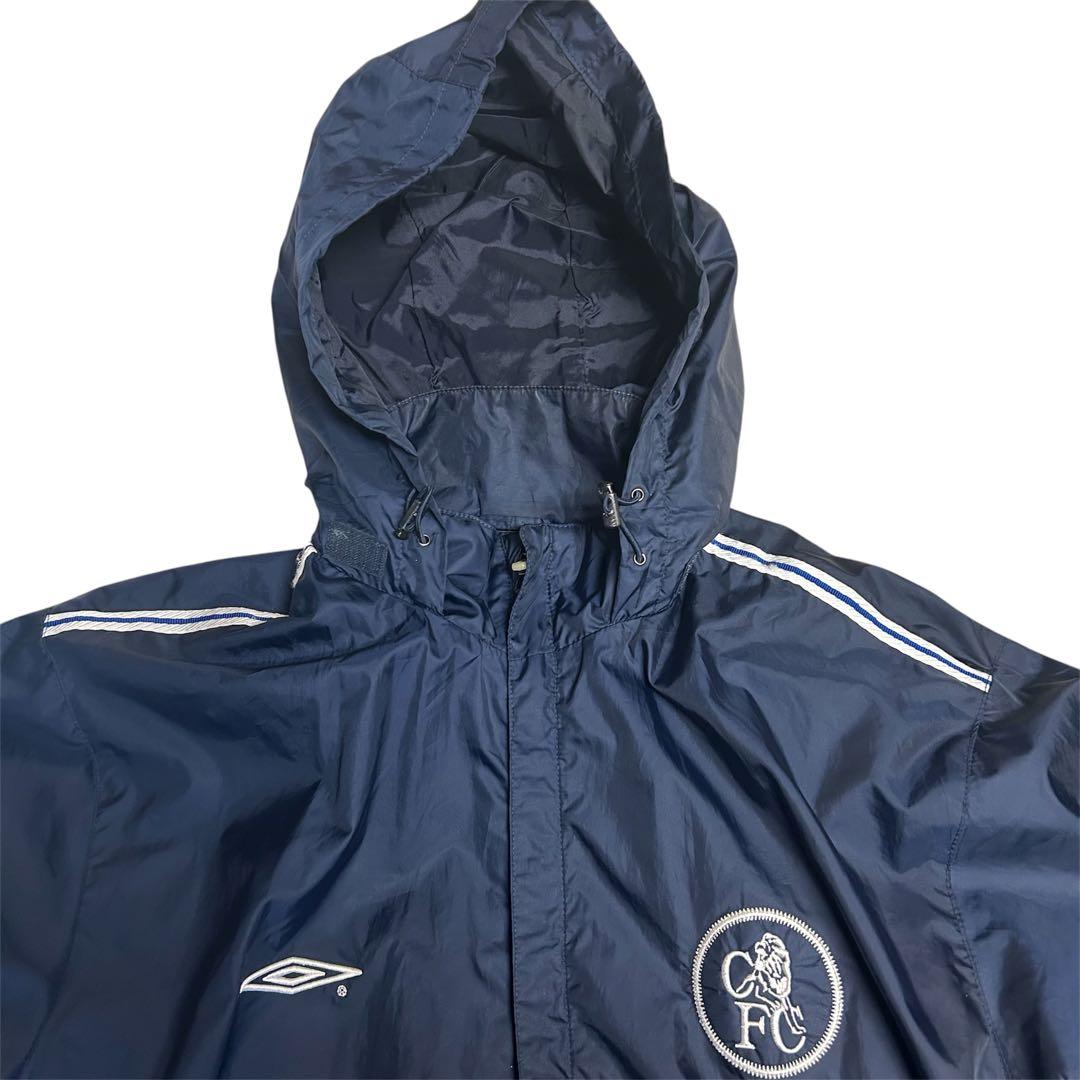 【希少】チェルシー ナイロンジャケット UMBRO 旧ロゴ 00s