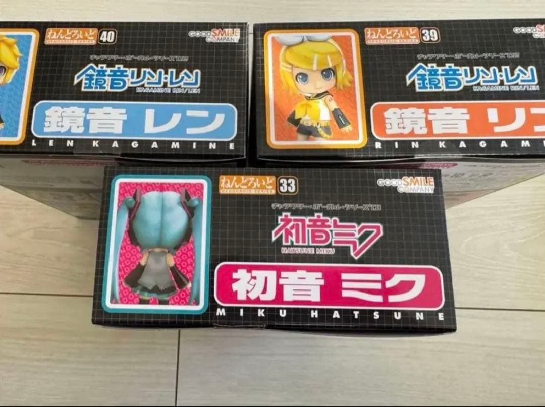 【即日発送】初音ミク 鏡音リン 鏡音レン ねんどろいど 3体セット 未開封