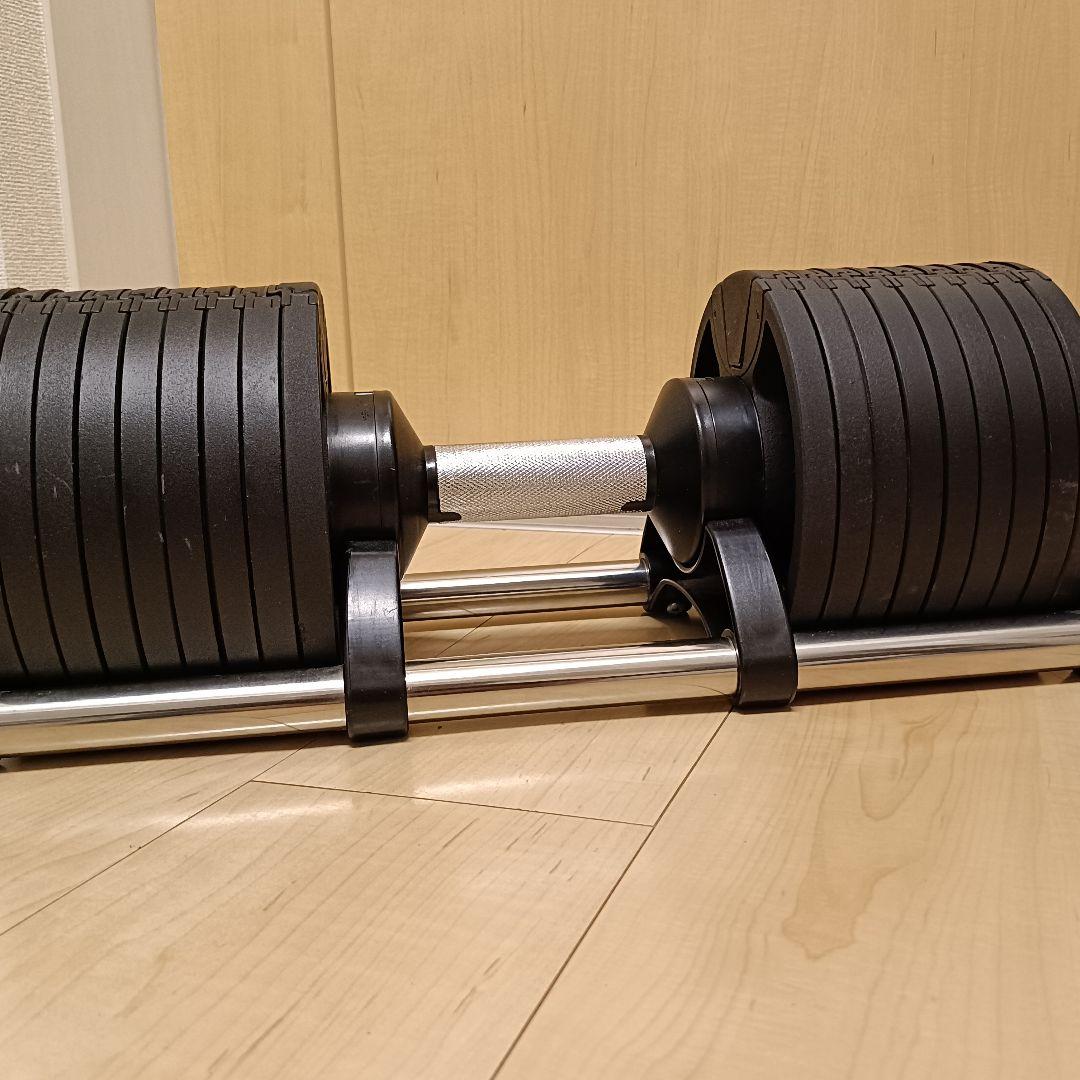 可変式ダンベル ブラック 32kg 1個