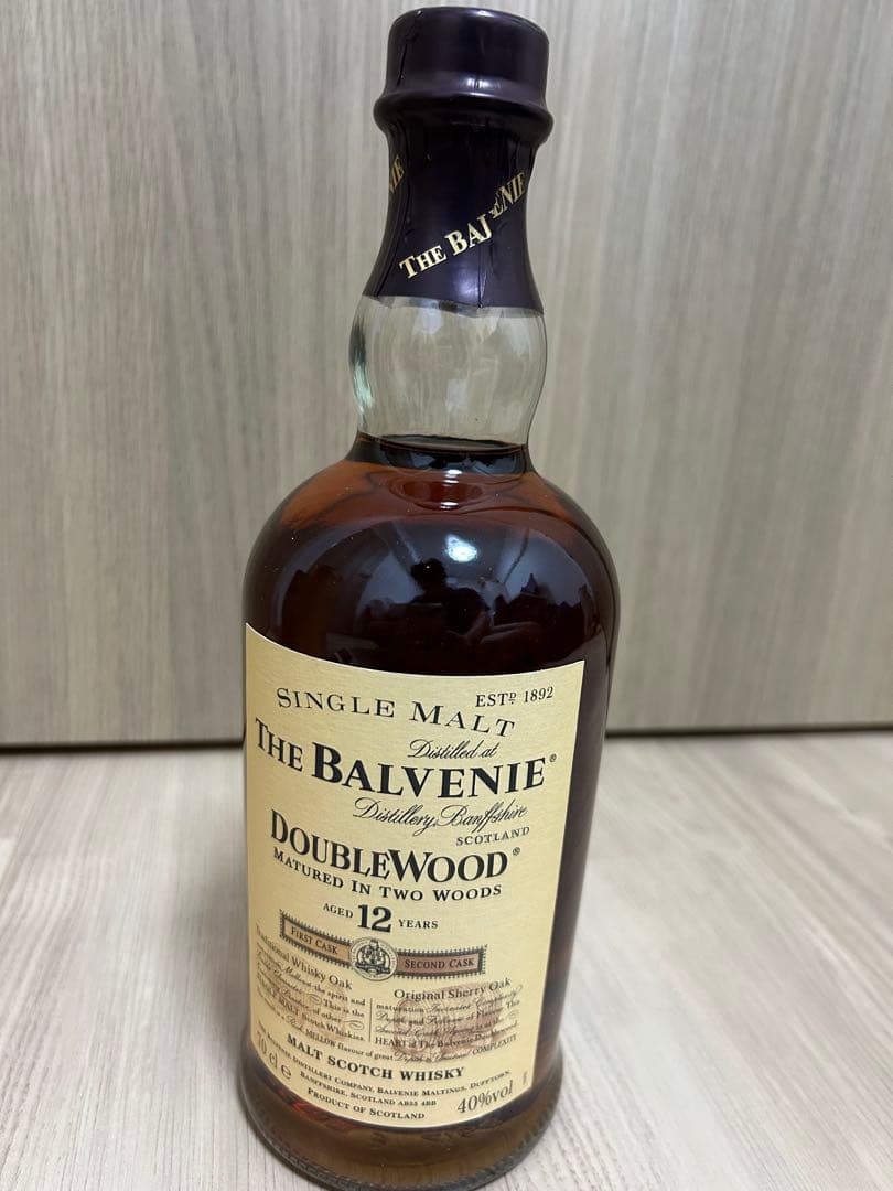 (希少品)THE BALVENIE DOUBLEWOOD 12年 OLDボトル