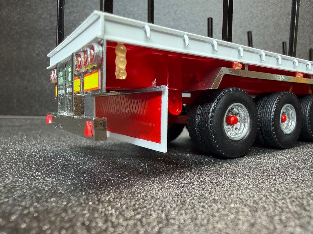 翔平　1/50 3軸フラットトレーラー　重機　建機