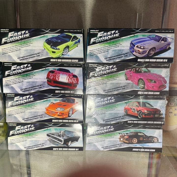 ワイルドスピード GREENLIGHT ダイキャスト 16台セット