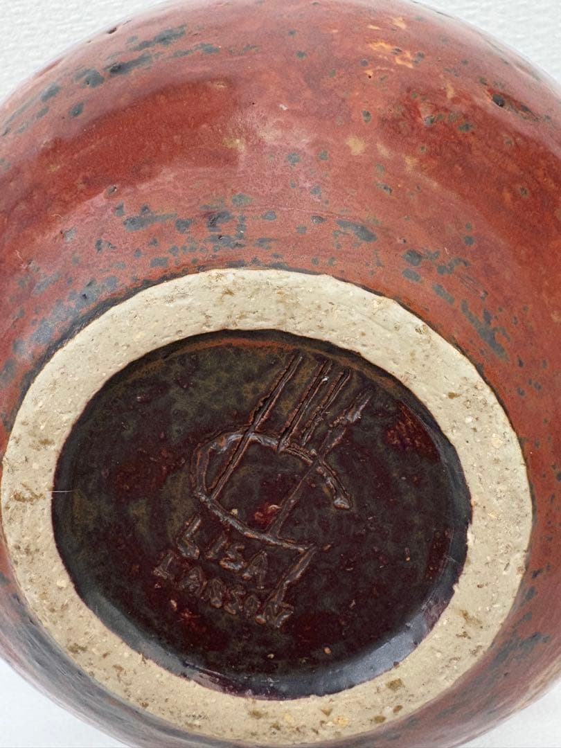 リサラーソン ユニークピース　花瓶　スタジオハンド