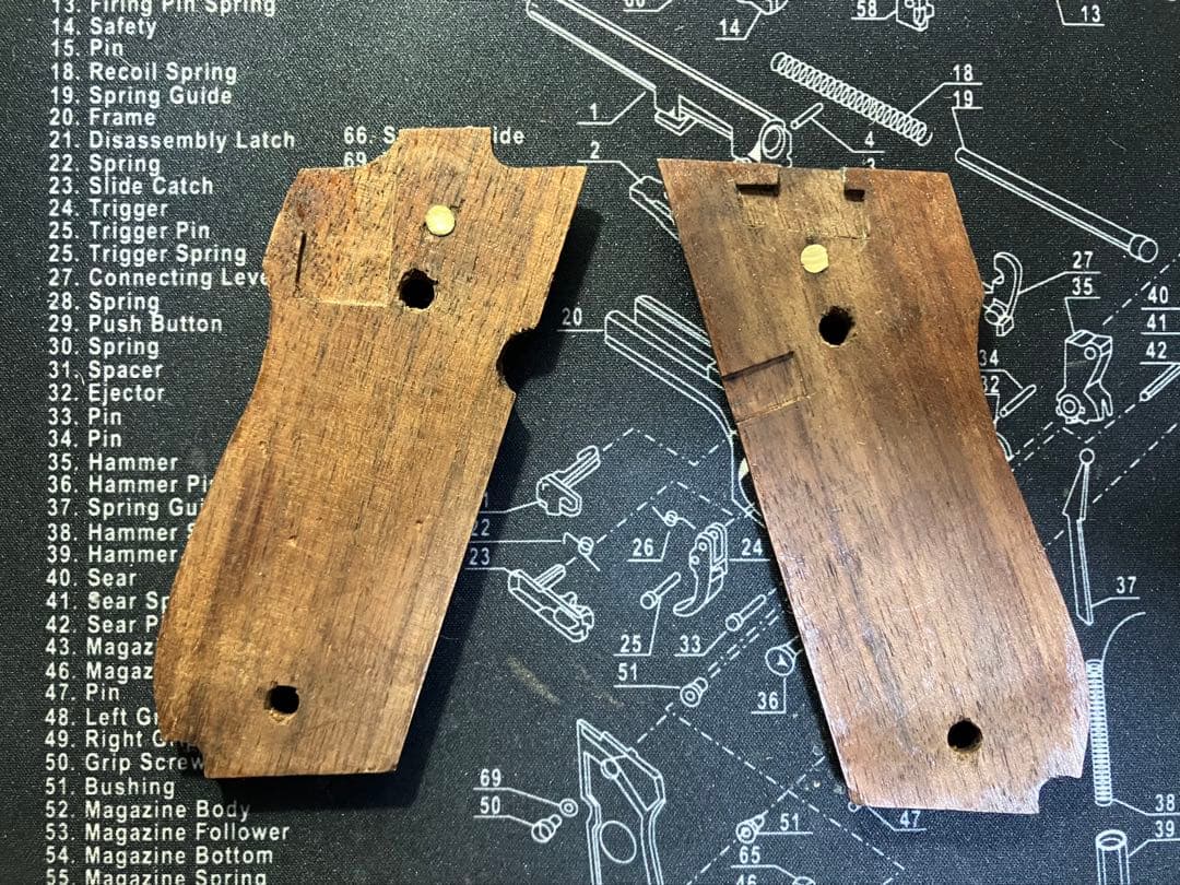 S&W純正M39グリップ（MGC44コンバットオート用）