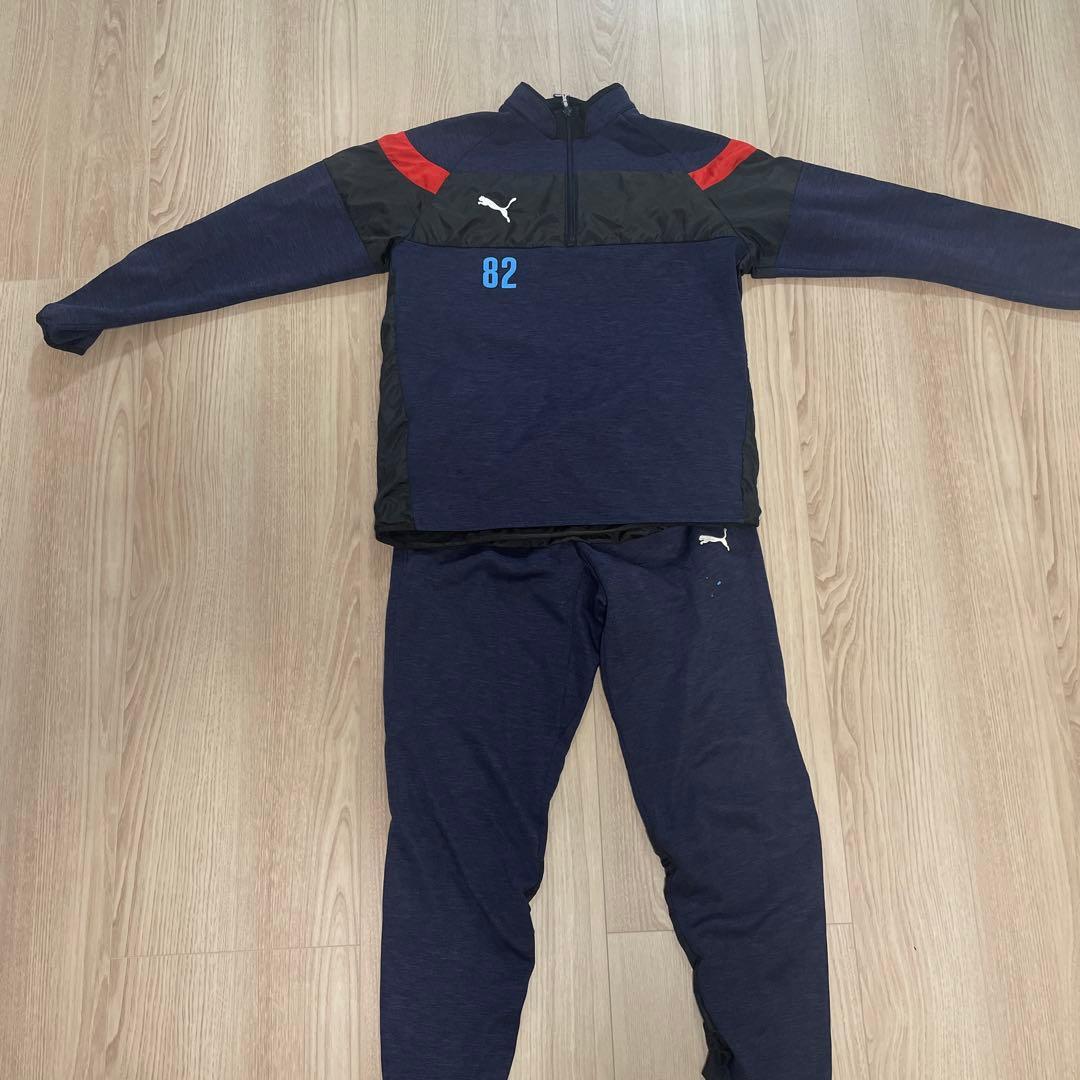 岡山学芸館サッカー部　リュック　ジャージセット