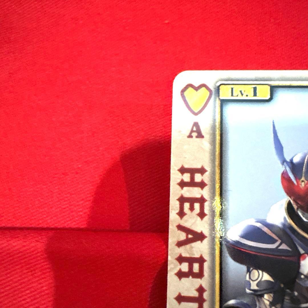 ラウズカード 仮面ライダーカリス＝相川始 仮面ライダー剣 トレカ ハートA 黒赤