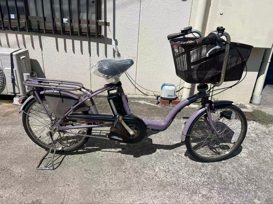 392 Panasonic 電動アシスト自転車 20インチ 6.6AH 整備済