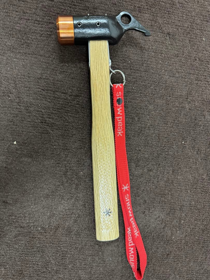 未使用品　スノーピーク　ソリッドステークス30 10本 ペグハンマー 収納ケース