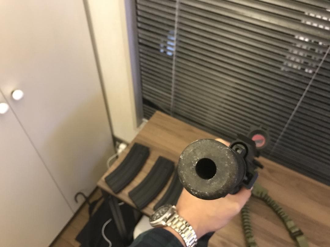 HK416D 中古　使用回数5回　ストック、ドットサイト（カバーなし）