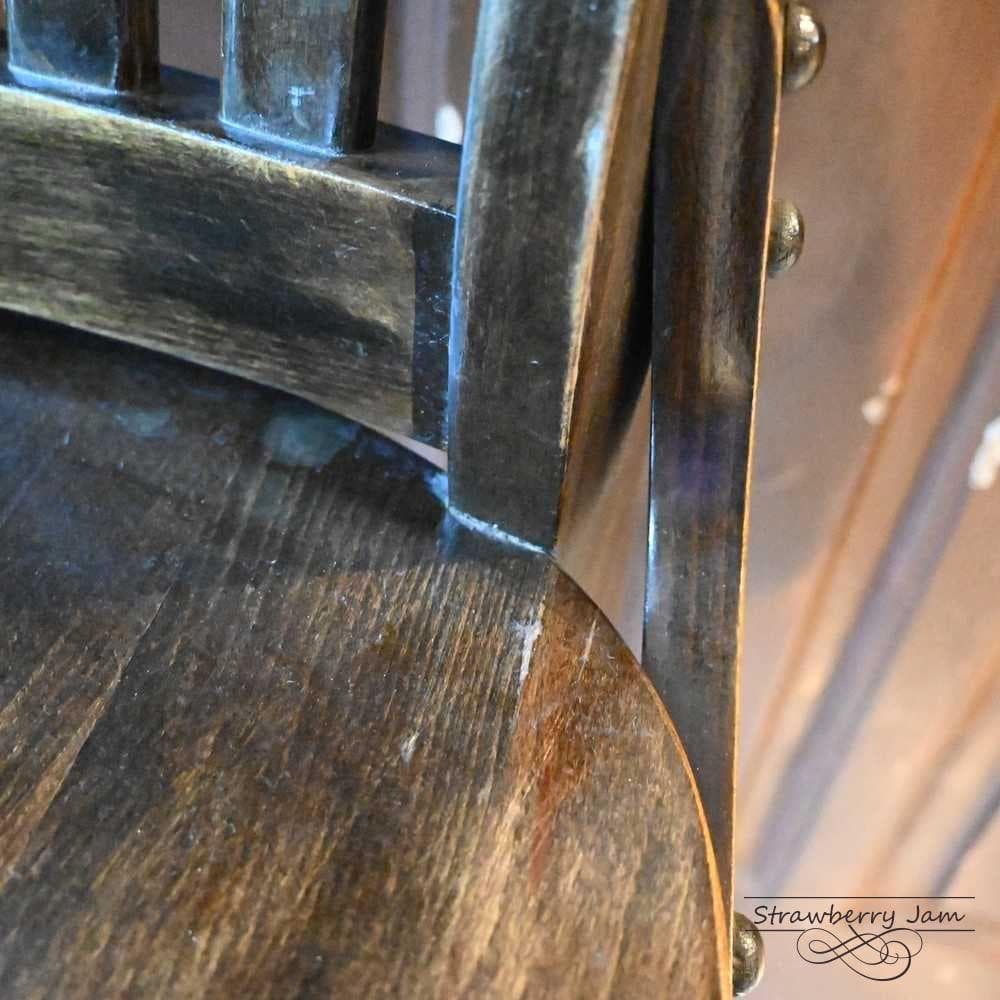 IFU-413-3 英国ヴィンテージ カウンターチェア ハイチェア BARチェア