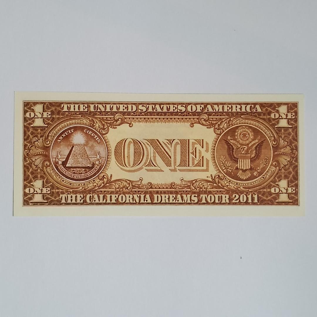 Katy Perry 2011 Tour 客席投げ入れ用 おもちゃ1ドル札