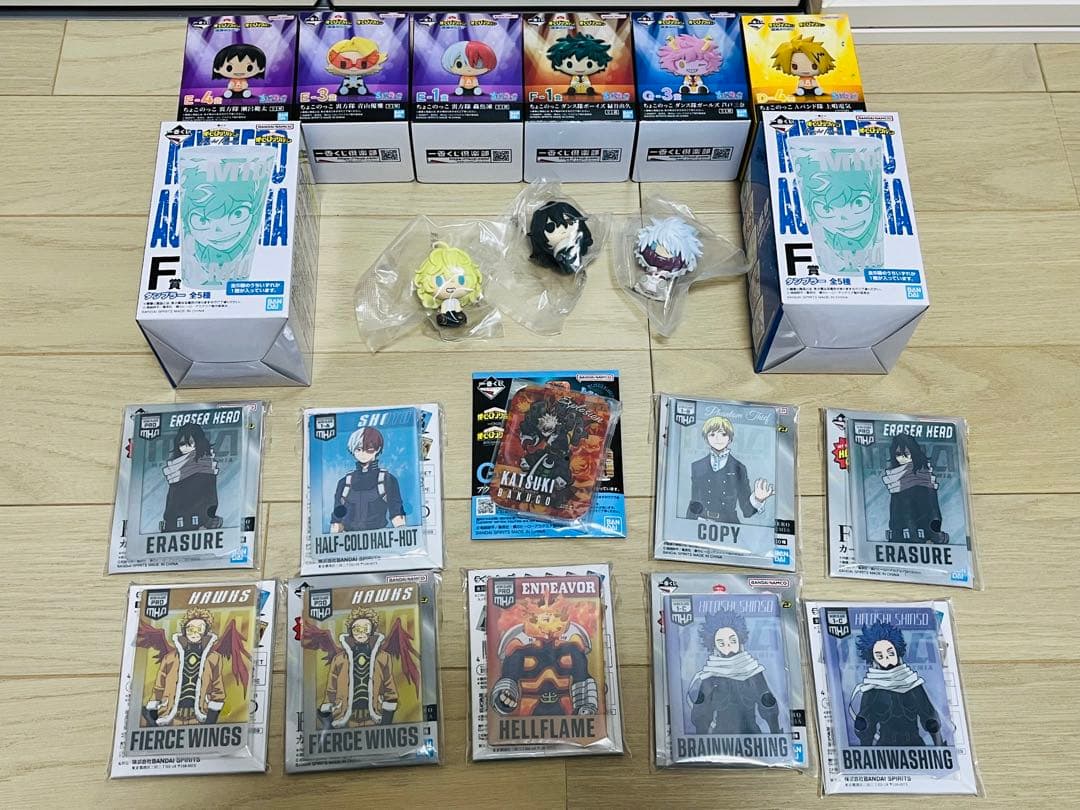 新品★82点★ヒロアカ一番くじ　更に向こうへ　いずく&かつき　爆豪 緑谷 他大量