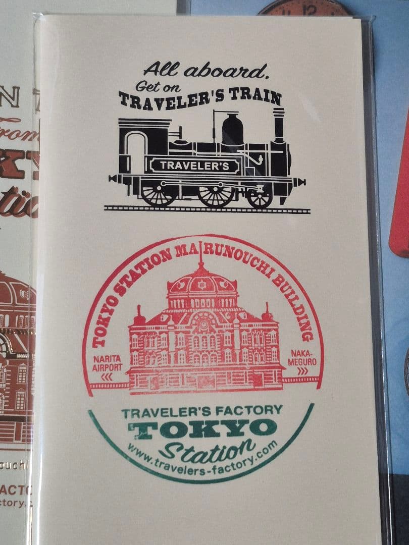 トラベラーズノート東京駅限定 2026 Newマグネット 新春スタンプ
