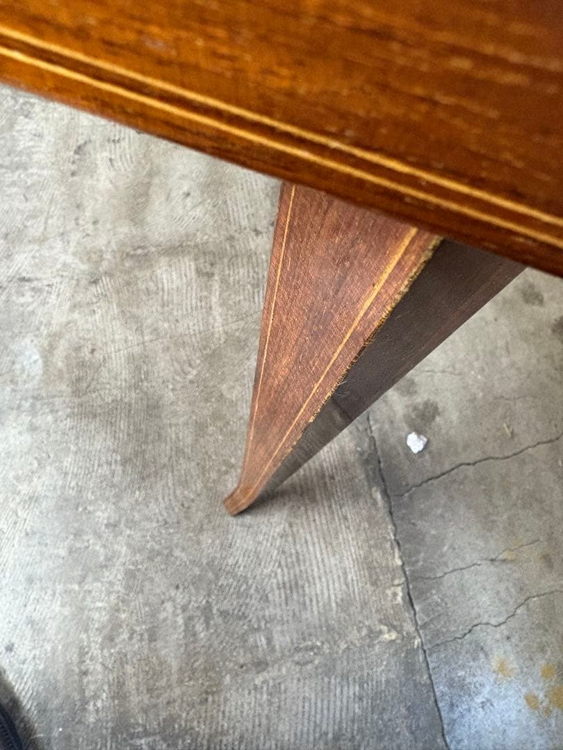 REUGE コンソール 象嵌 オルゴール 小物入ボックス付き サイドテーブル